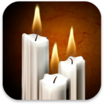 3d candles live wallpaper android application logo